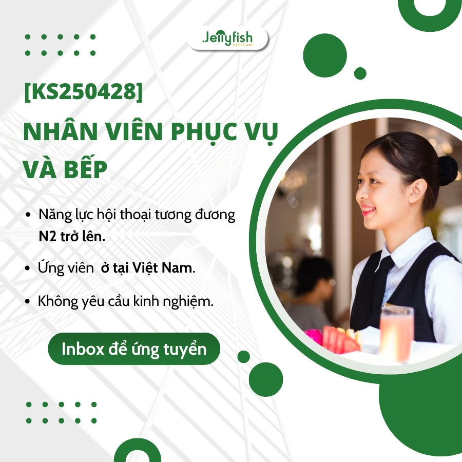 Tuyển dụng nhân viên phục vụ và bếp Tuyển dụng nhân viên phục vụ và bếp